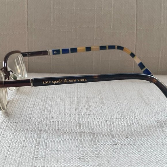 Kate Spade New York Women Eyeglasses Brown Half Rim Glasses 50[]17 135 main image 7